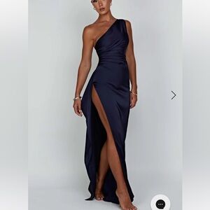 BabyBoo Ariel Maxi Dress in navy - Large